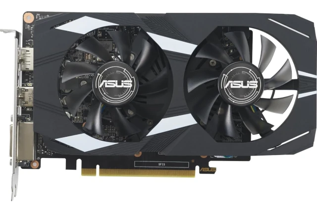 ASUS-GeForce-GTX-1650-V2-OC-Edition-Doble-de-4-GB Tarjetas Gráficas ASUS GeForce GTX 1650 V2 OC Edition Doble de 4 GB