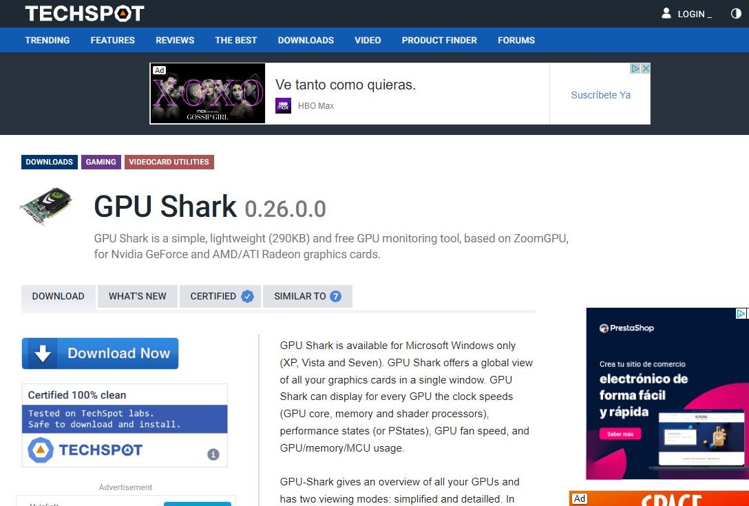 download the last version for mac GPU Shark 0.31.0